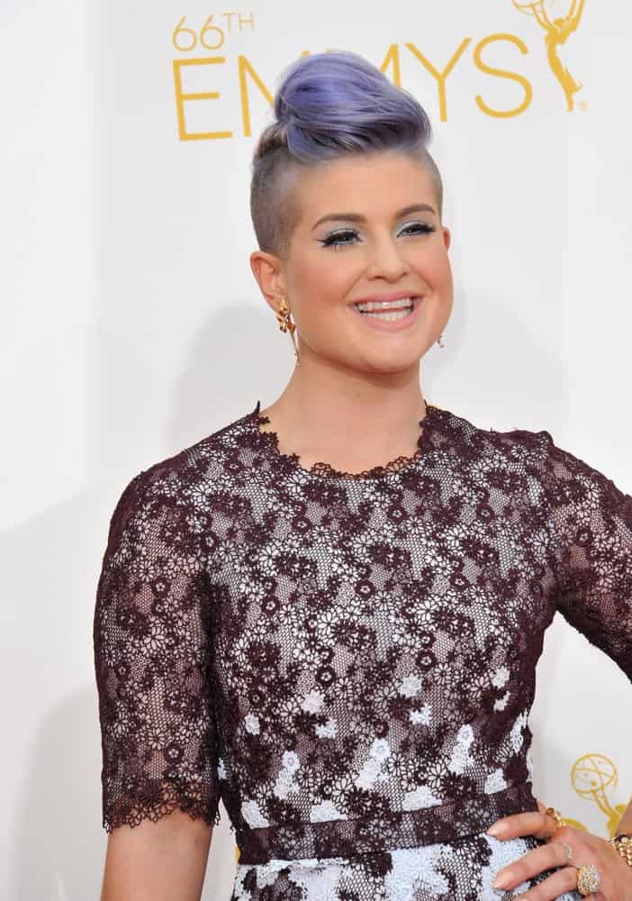 Kelly Osbourne at the 66th Primetime Emmy Awards at the Nokia Theatre L.A. Live. She looks both fierce and gorgeous. Photo taken on August 25, 2014.