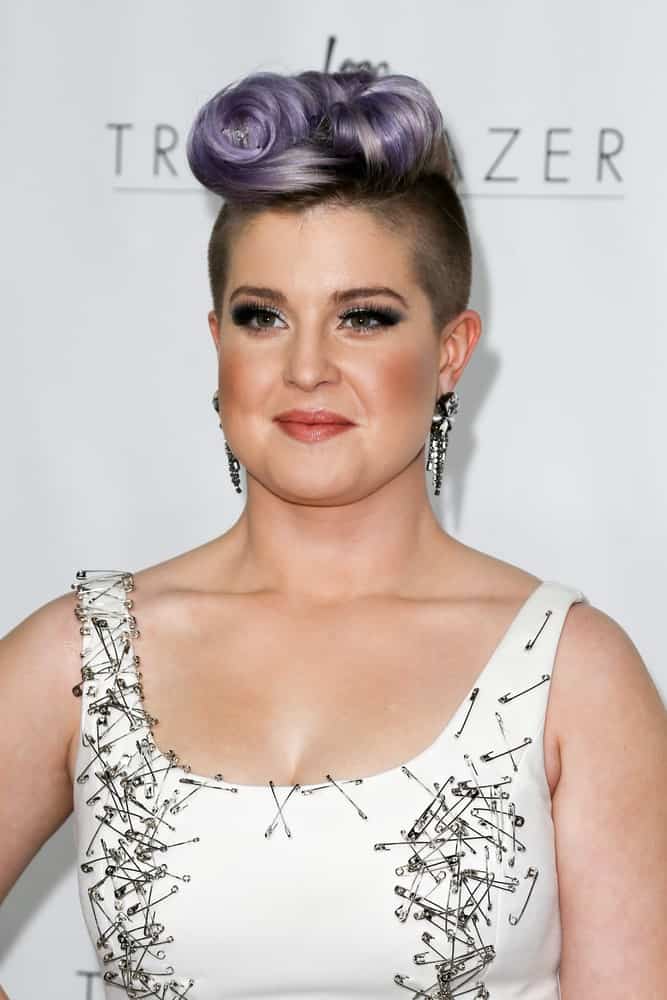 A close up look at Kelly Osbourne during the Logo TV's "2015 Trailblazer Honors" at the Cathedral of Saint John the Divine, taken on June 25, 2015 in New York City.