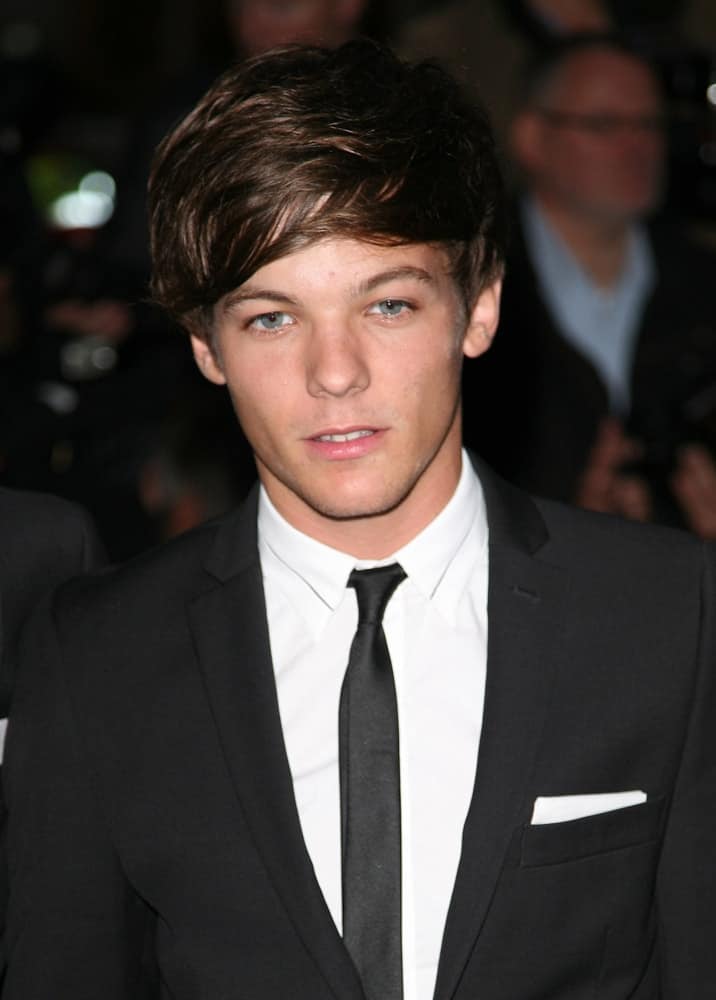 Louis Tomlinson of One Direction at the 2011 GQ Awards, Royal Opera House, London. 