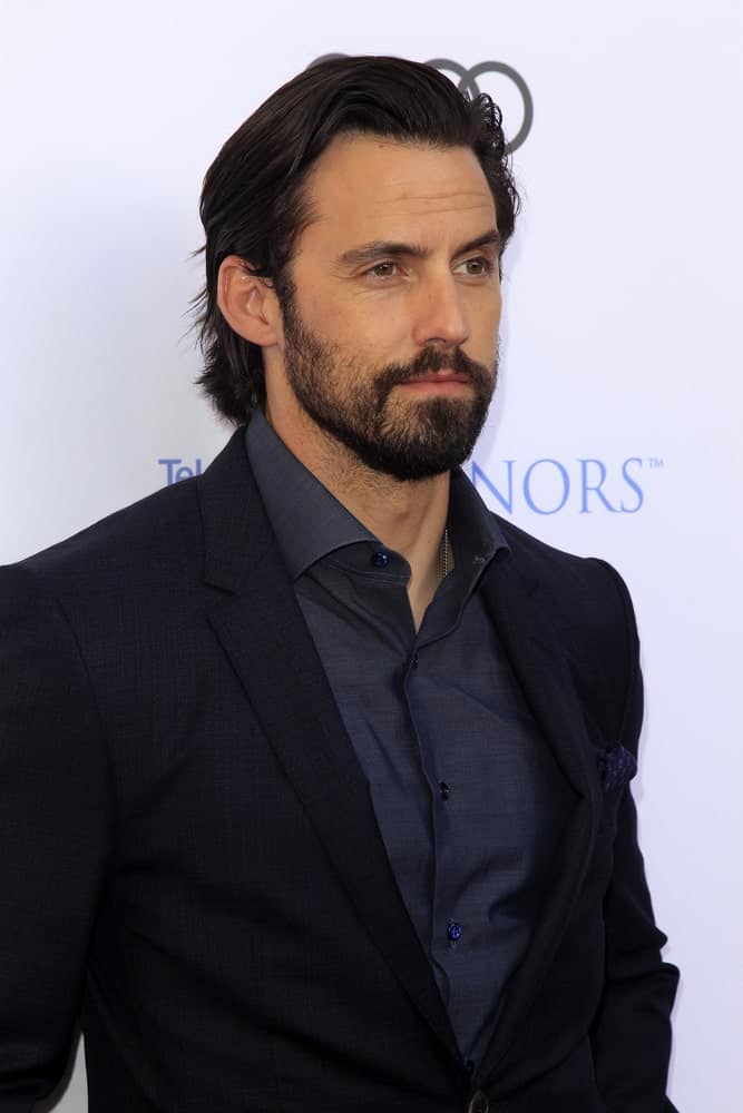The actor attended the 10th Annual Television Academy Honors at the Montage Hotel on June 8, 2017 with his luscious side-parted hair paired with a full beard.