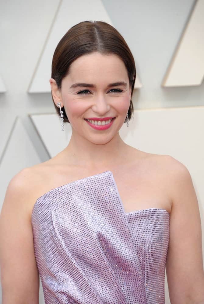 Emilia Clarke at the 91st Annual Academy Awards held at the Hollywood and Highland in Los Angeles, USA on February 24, 2019.