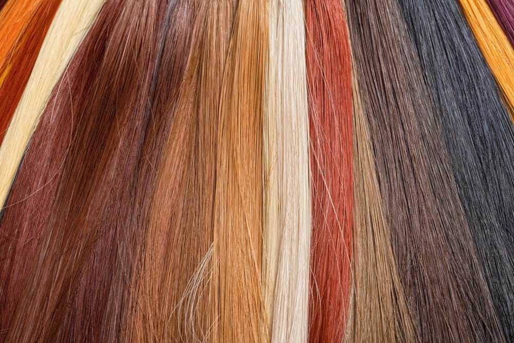 Synthetic hair extensions