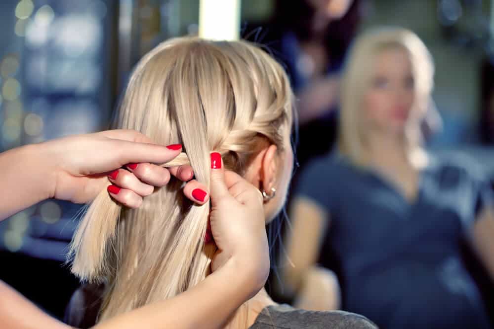 Braids for Short Hair and French Braiding