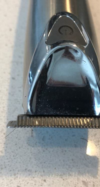 Teeth of the Wahl beard trimmer